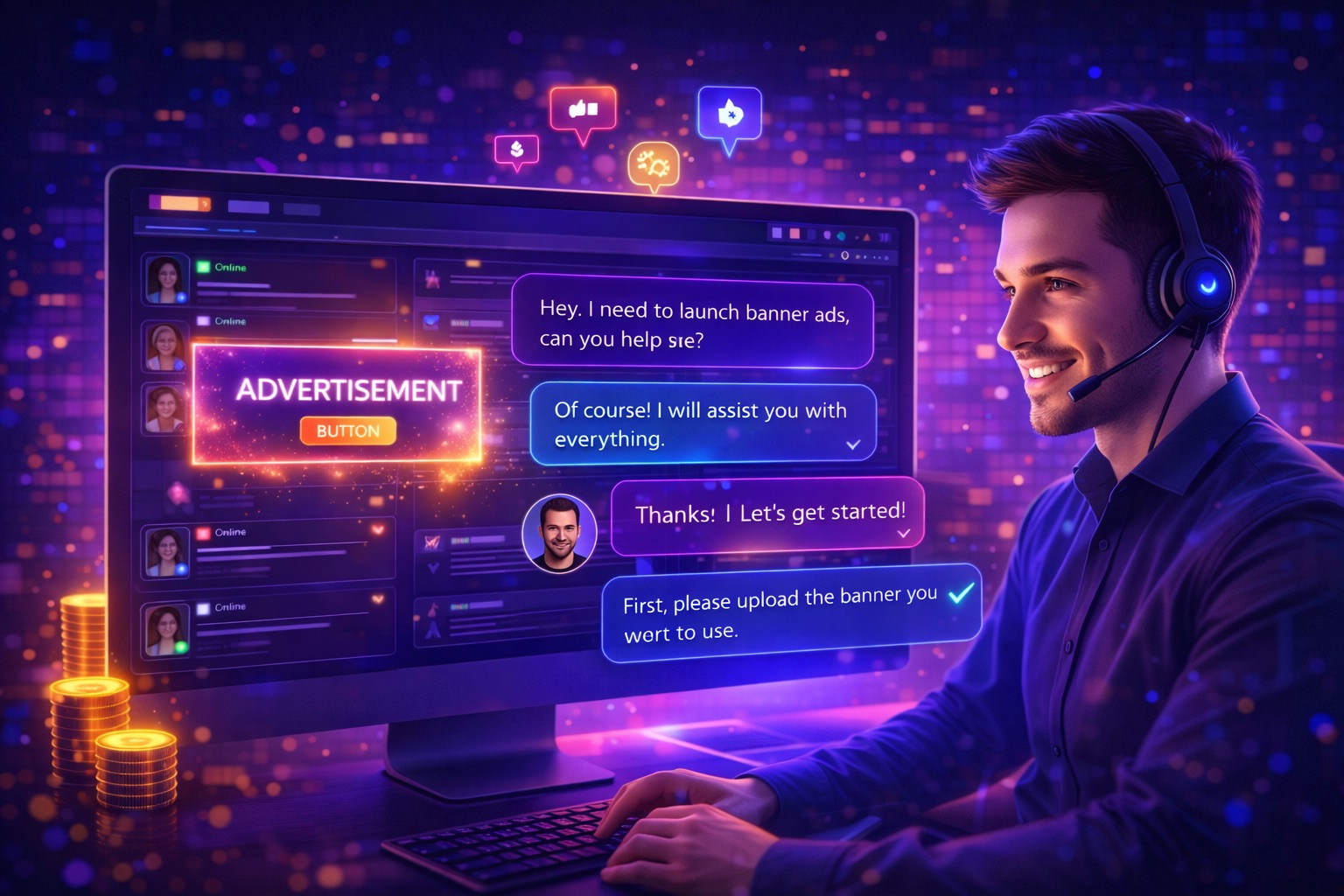 Support and partnership