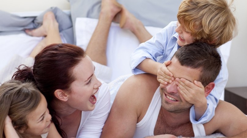 If the child catches you during sex.